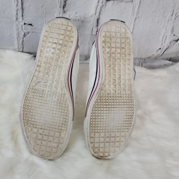 TOMMY Hilfiger Womens White Oneas Classic Low Top Preppy Sneaker Size 10 M - Picture 12 of 13